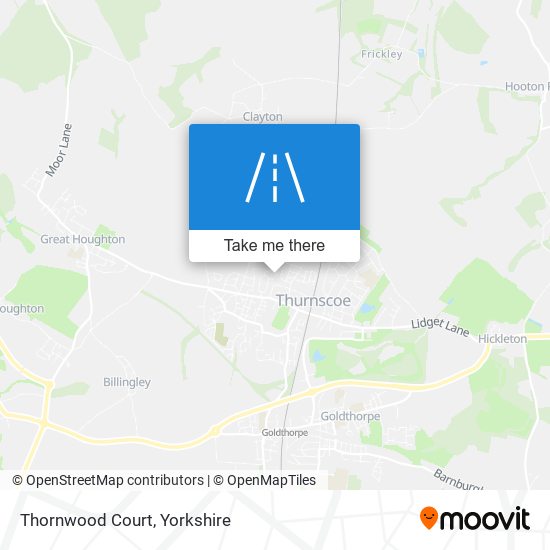 Thornwood Court map