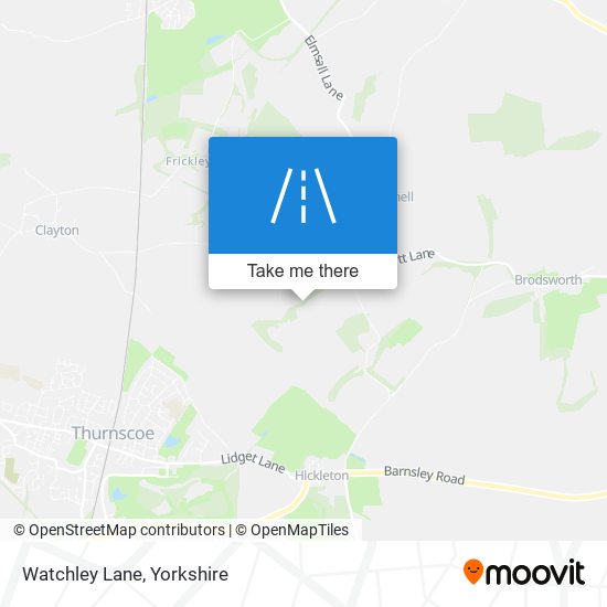 Watchley Lane map