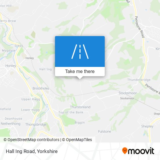 Hall Ing Road map
