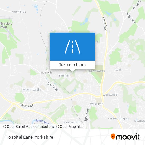 Hospital Lane map