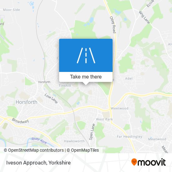 Iveson Approach map