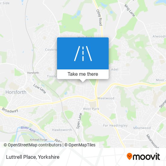 Luttrell Place map