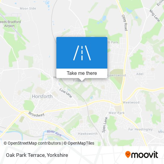 Oak Park Terrace map