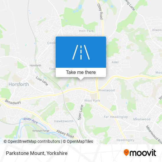 Parkstone Mount map