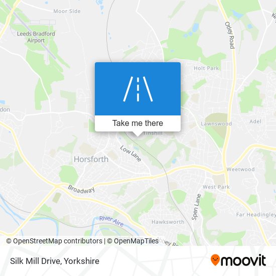 Silk Mill Drive map