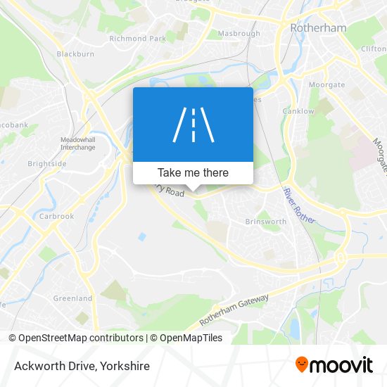 Ackworth Drive map