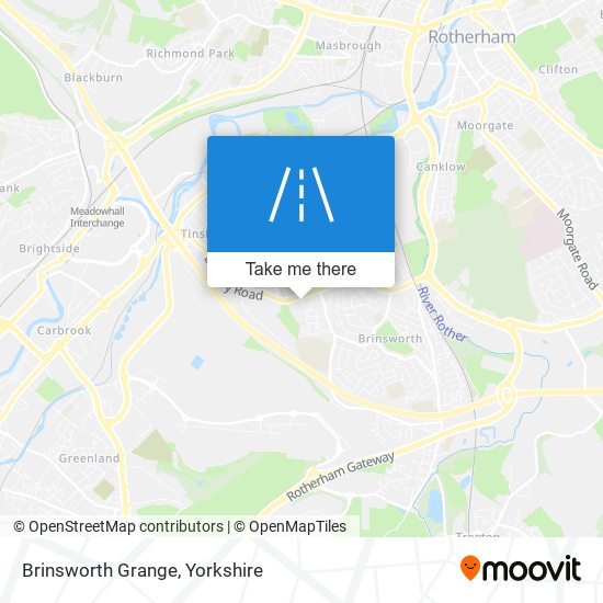 Brinsworth Grange map