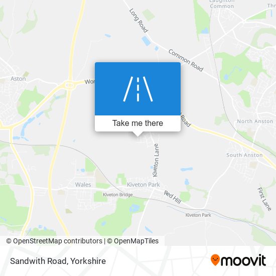 Sandwith Road map