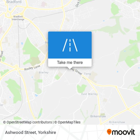 Ashwood Street map