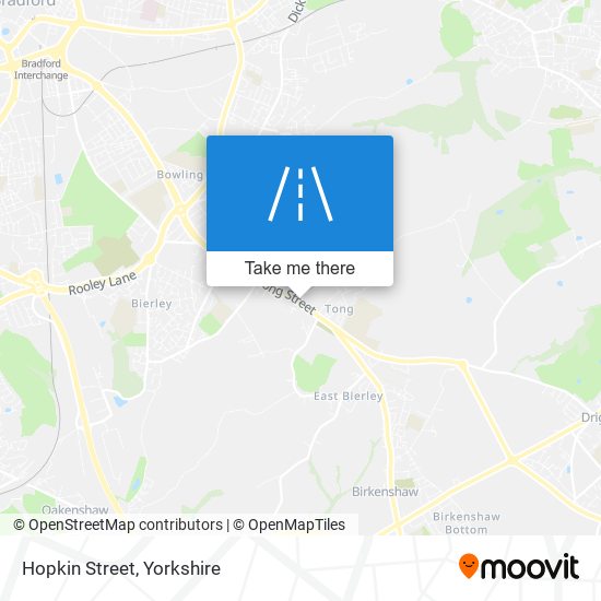 Hopkin Street map