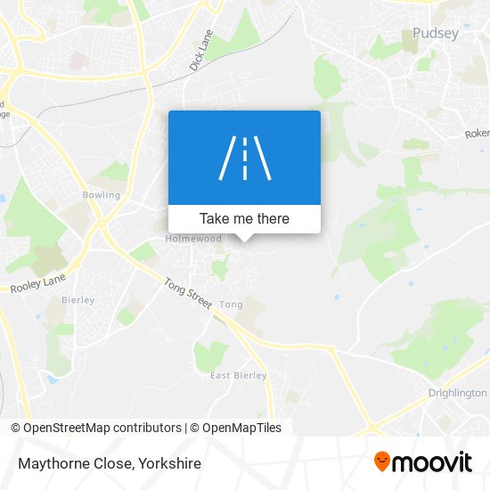 Maythorne Close map