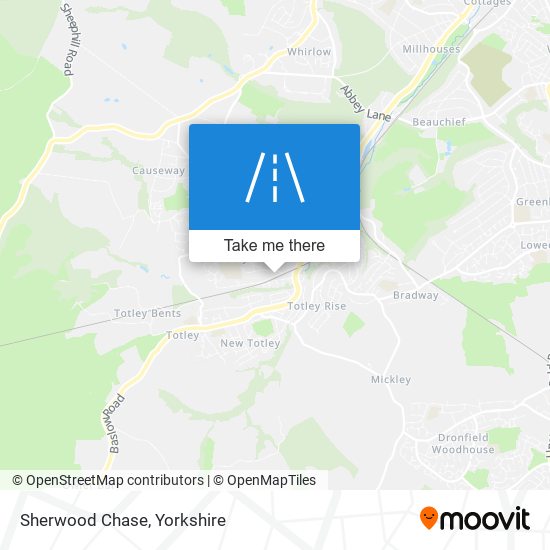 Sherwood Chase map