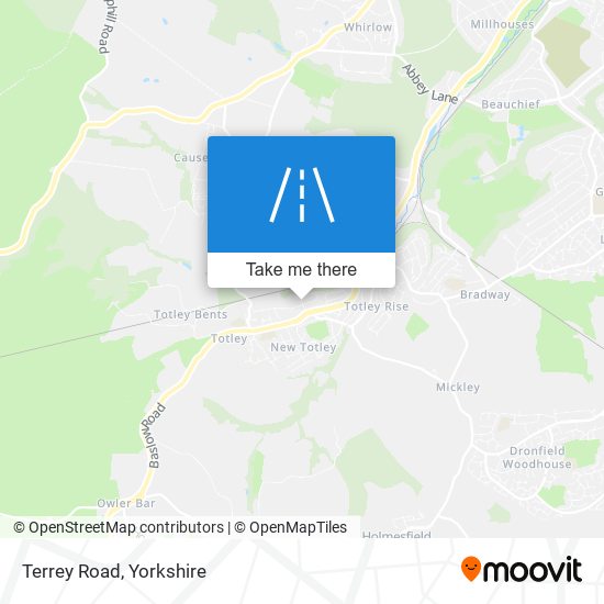 Terrey Road map