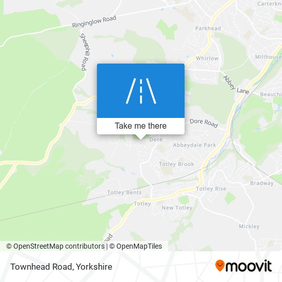 Townhead Road map