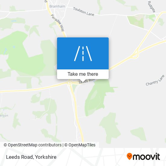 Leeds Road map