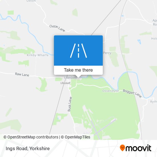 Ings Road map