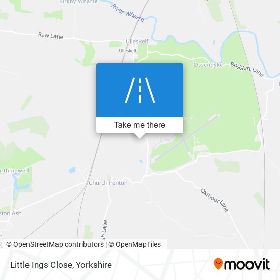 Little Ings Close map