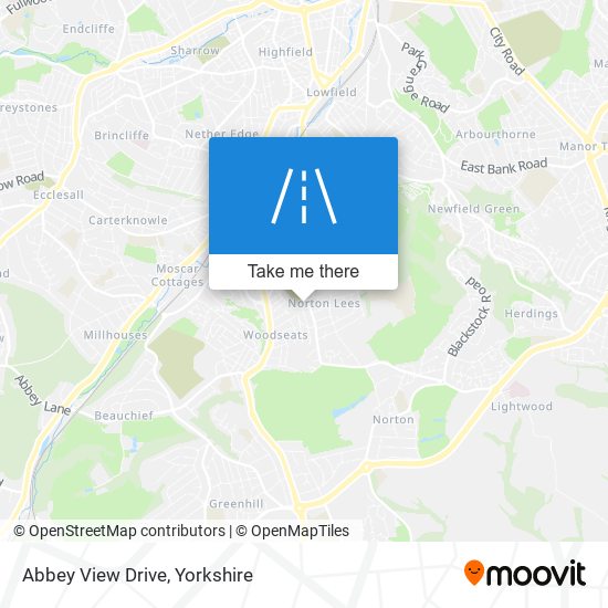 Abbey View Drive map