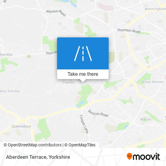 Aberdeen Terrace map