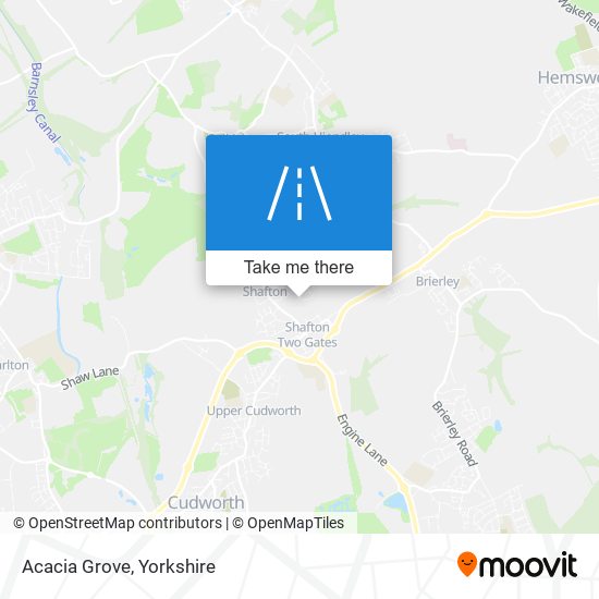 Acacia Grove map