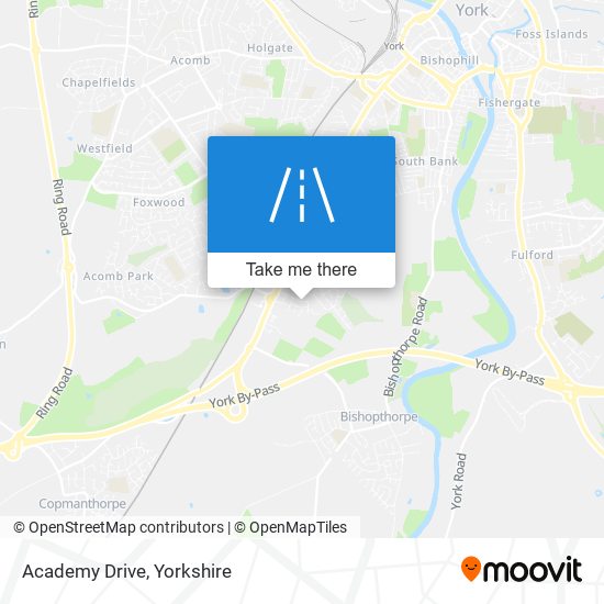 Academy Drive map