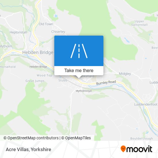 Acre Villas map