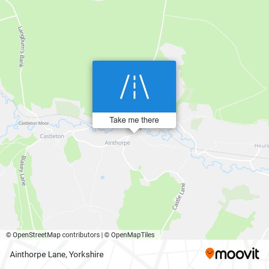 Ainthorpe Lane map