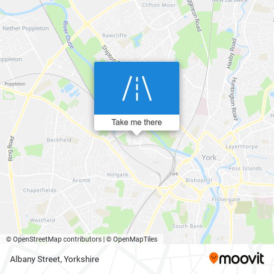 Albany Street map