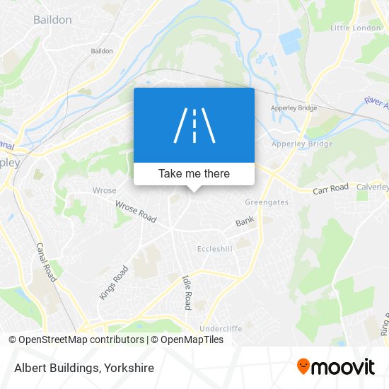 Albert Buildings map