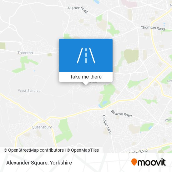 Alexander Square map