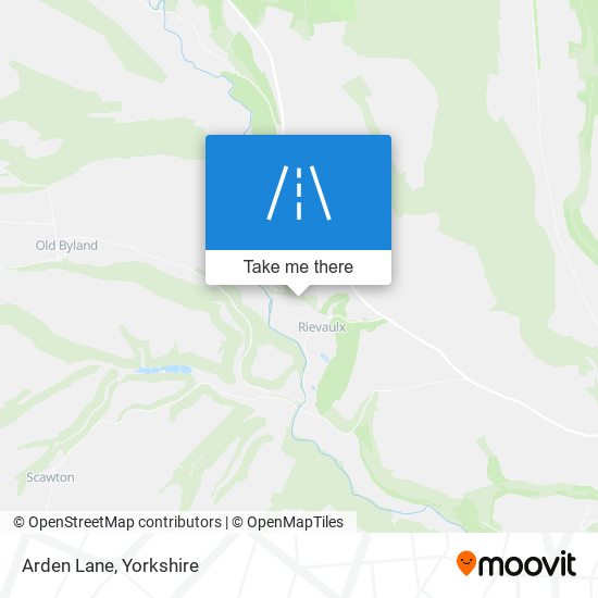 Arden Lane map