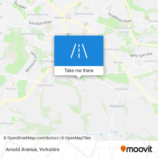 Arnold Avenue map