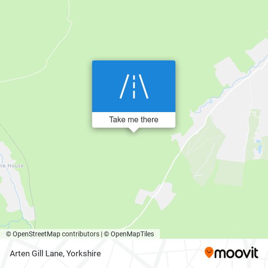 Arten Gill Lane map