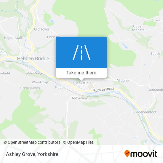 Ashley Grove map