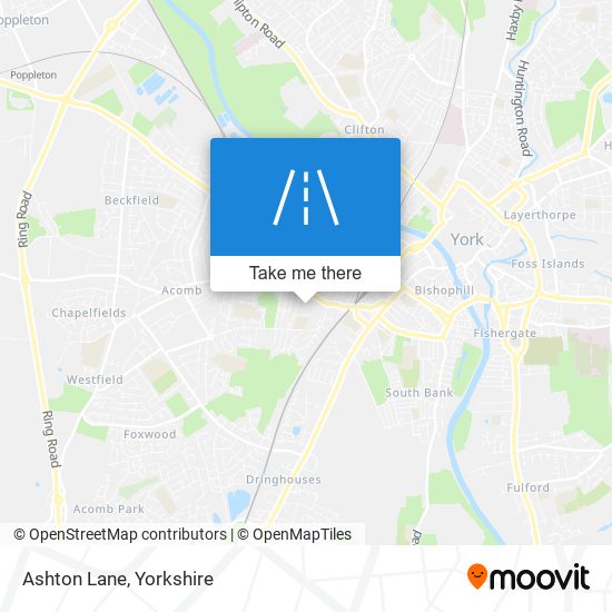 Ashton Lane map