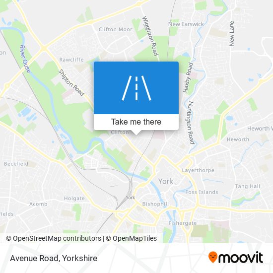 Avenue Road map