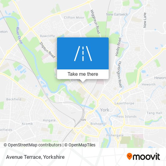 Avenue Terrace map