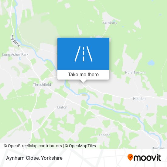 Aynham Close map