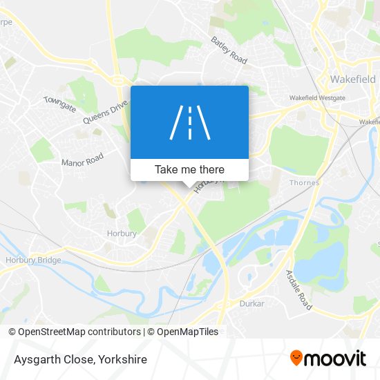 Aysgarth Close map