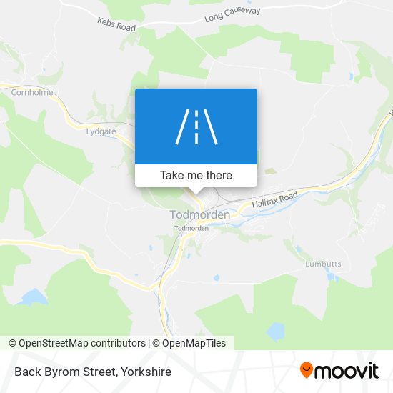 Back Byrom Street map