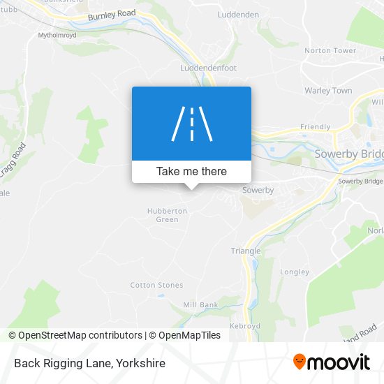 Back Rigging Lane map
