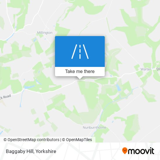 Baggaby Hill map