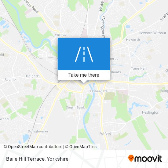 Baile Hill Terrace map