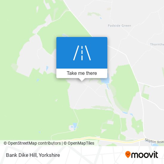 Bank Dike Hill map
