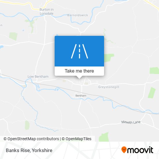 Banks Rise map