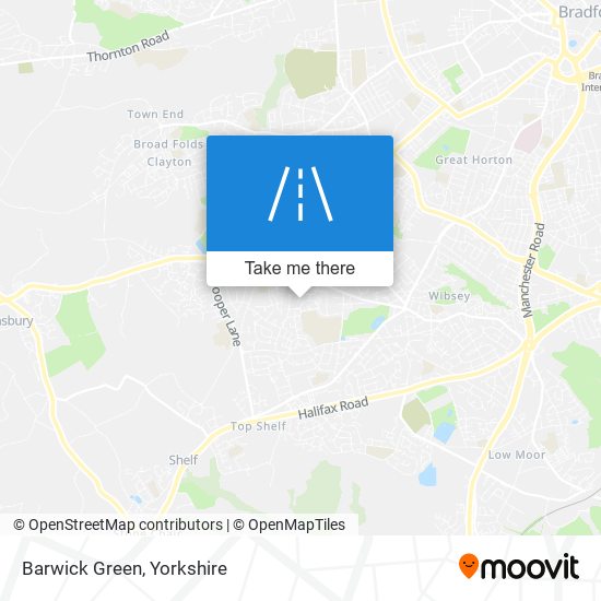 Barwick Green map