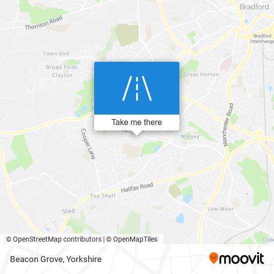 Beacon Grove map