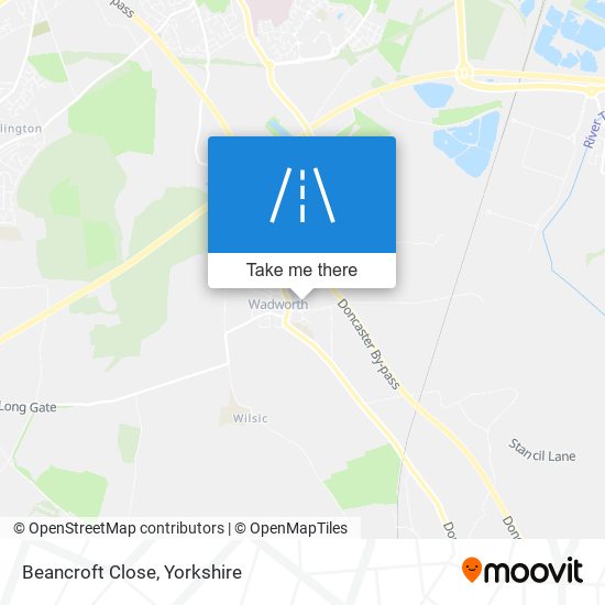 Beancroft Close map