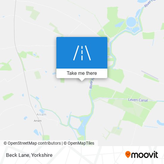Beck Lane map