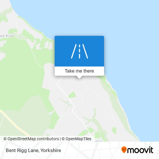 Bent Rigg Lane map
